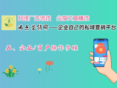 五、企业/商户操作步骤：
